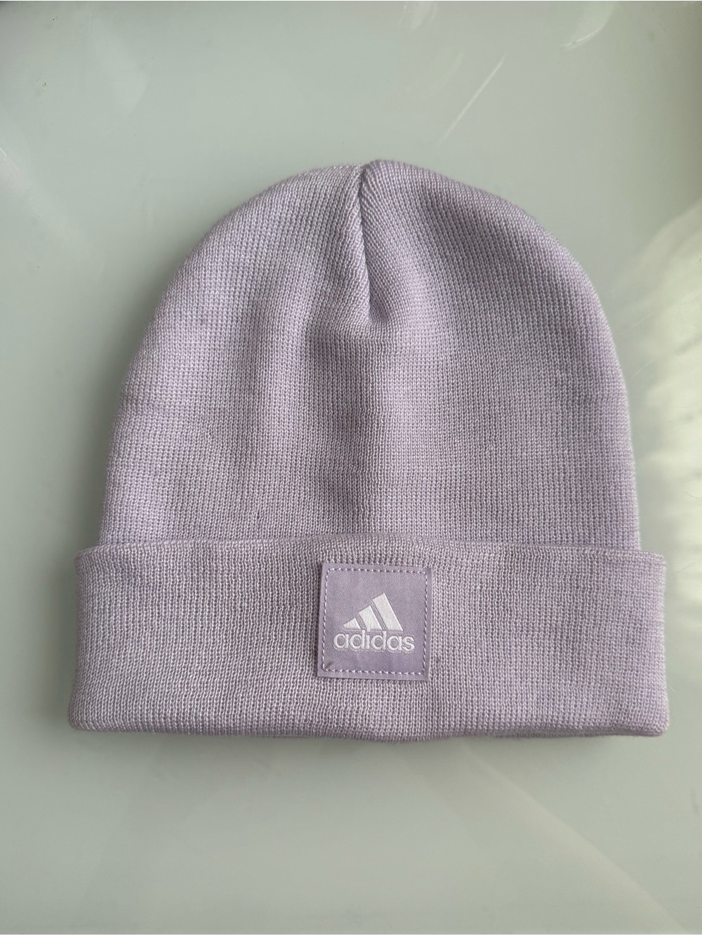 Adidas Lilac Beanie Knit Hat